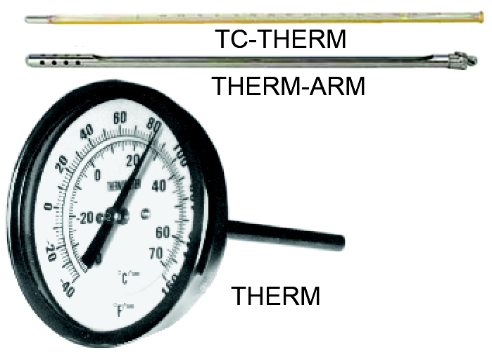 ASTM 58F Refill/Tank Car Thermometer -30 To 120 DEG - Thermometers